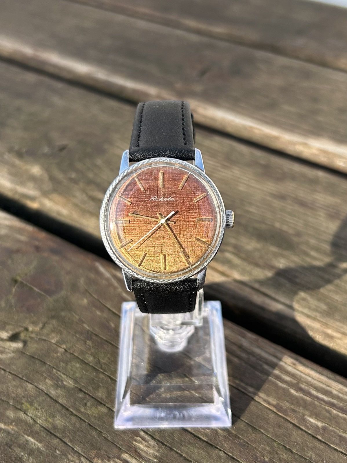 Vintage Vintage Watch Raketa Mechanical Authentic 1980s Size ONE SIZE - 2 Thumbnail