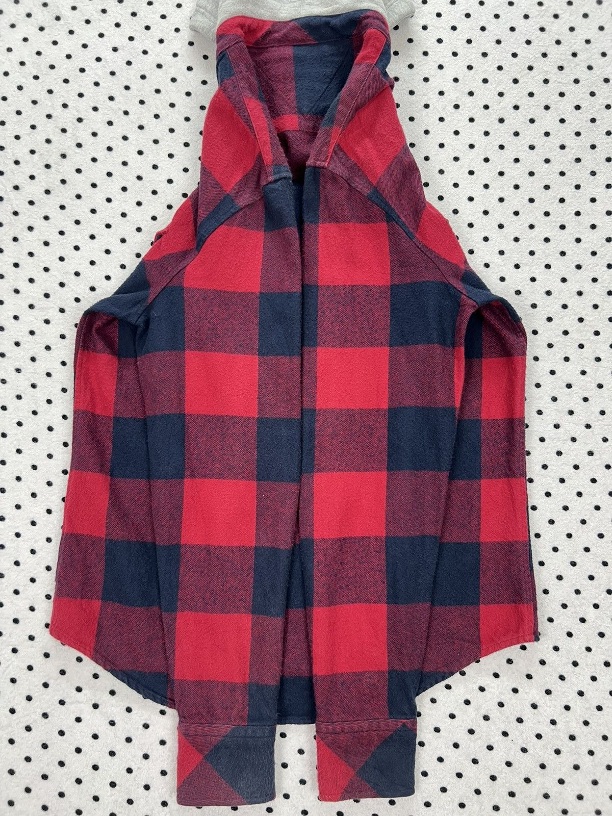 Designer × Tommy Hilfiger Tommy Plaid Flannel Hooded Shirt Size US S / EU 44-46 / 1 - 6 Thumbnail