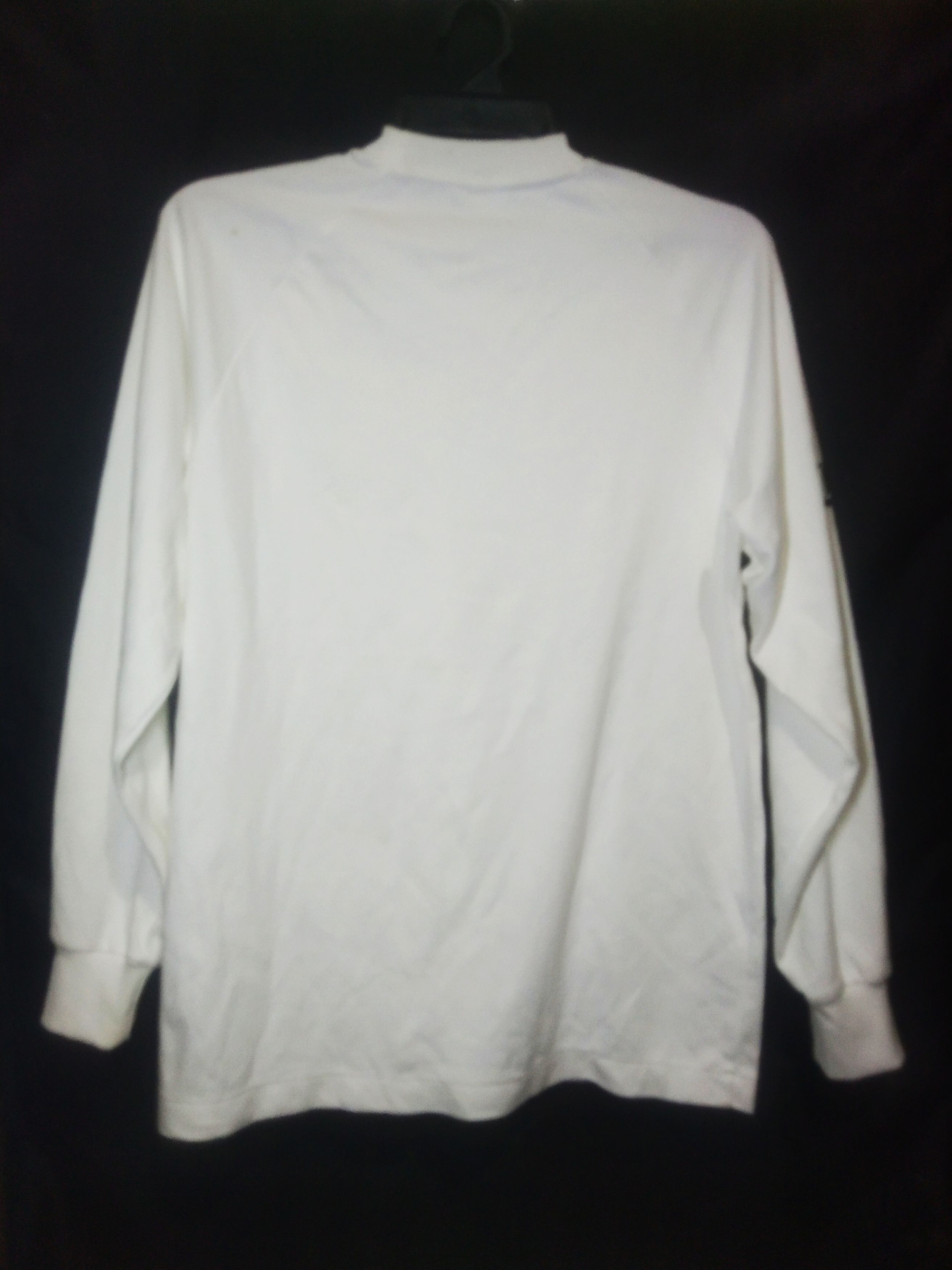 Asics × Vintage Vintage 80's asics long sleeve blank white tee Size US M / EU 48-50 / 2 - 2 Thumbnail