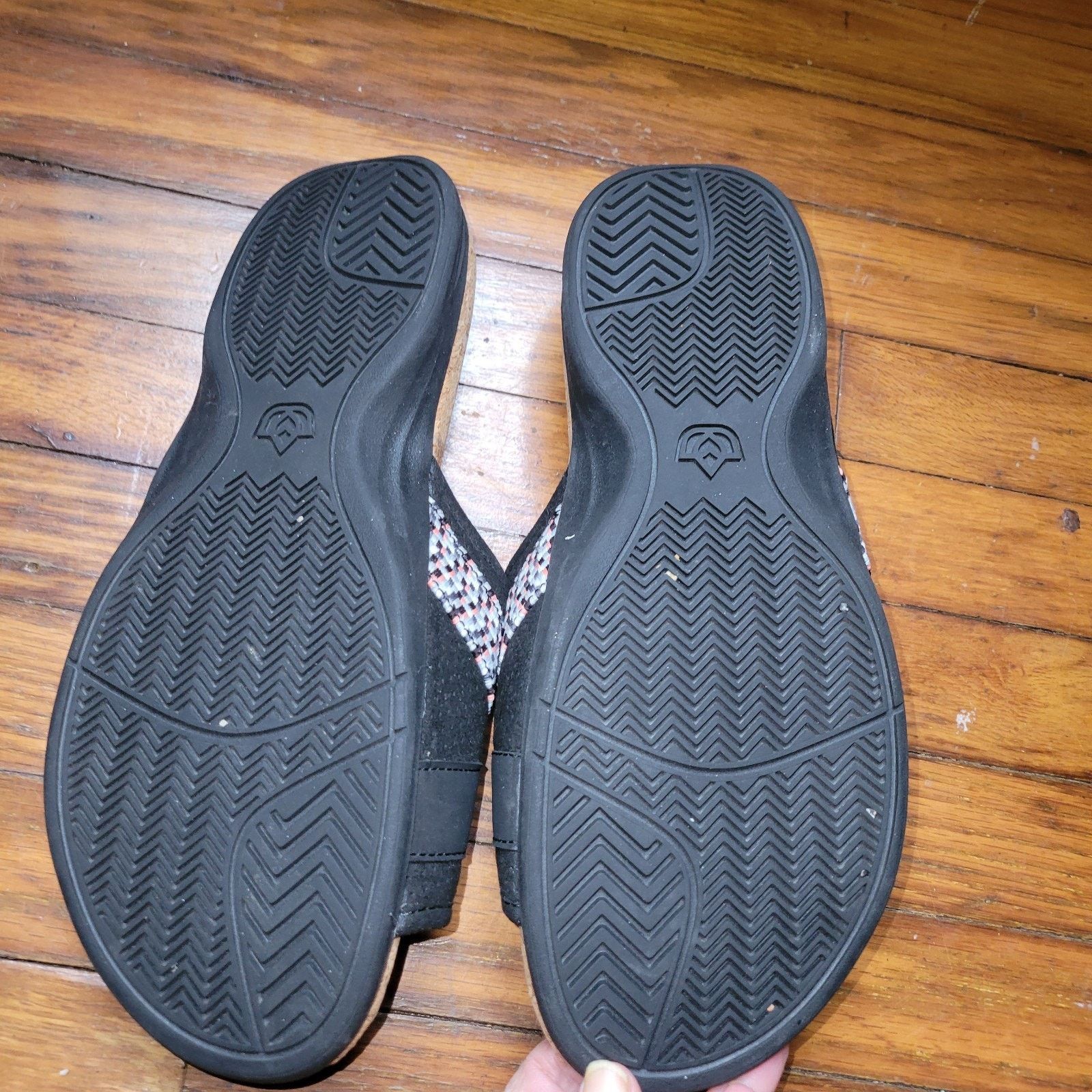 & Other Stories Spenco Slides Sandals Black Cork Insoles 11 Comfort Size US 11 / IT 41 - 4 Thumbnail