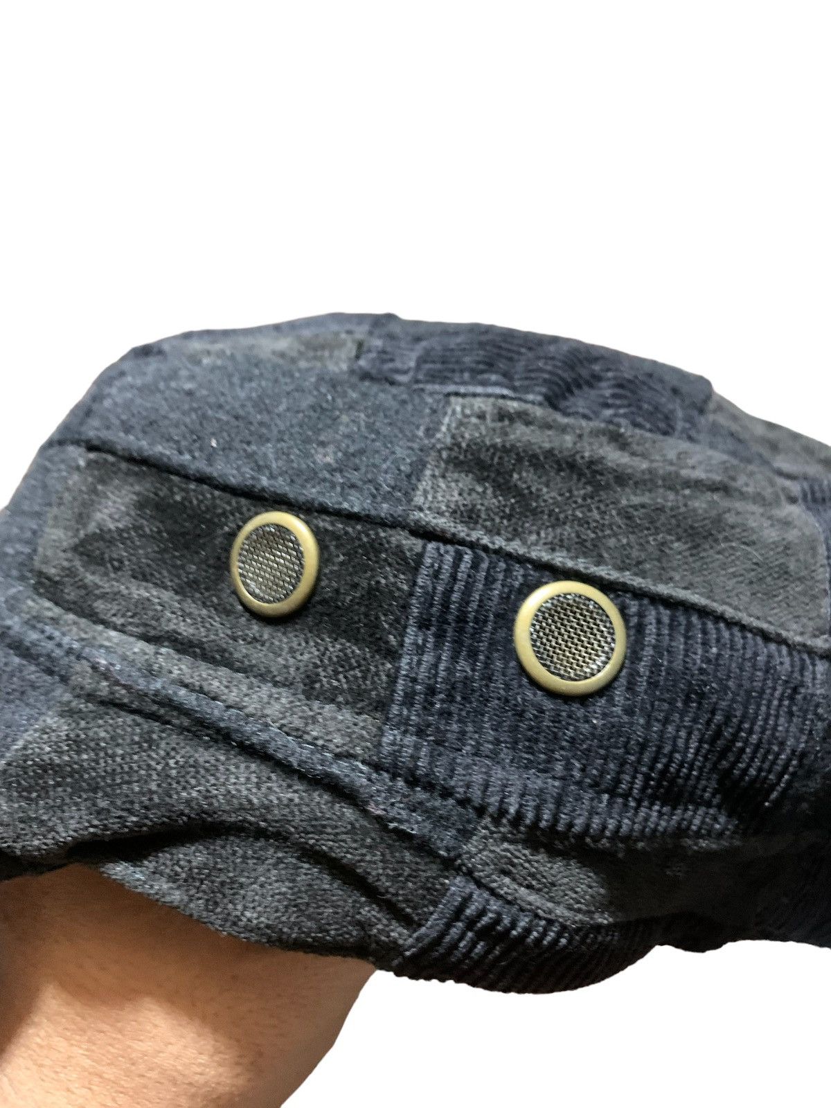 20471120 Japanese patchwork corduroy gothic hats by Claim Size ONE SIZE - 8 Thumbnail