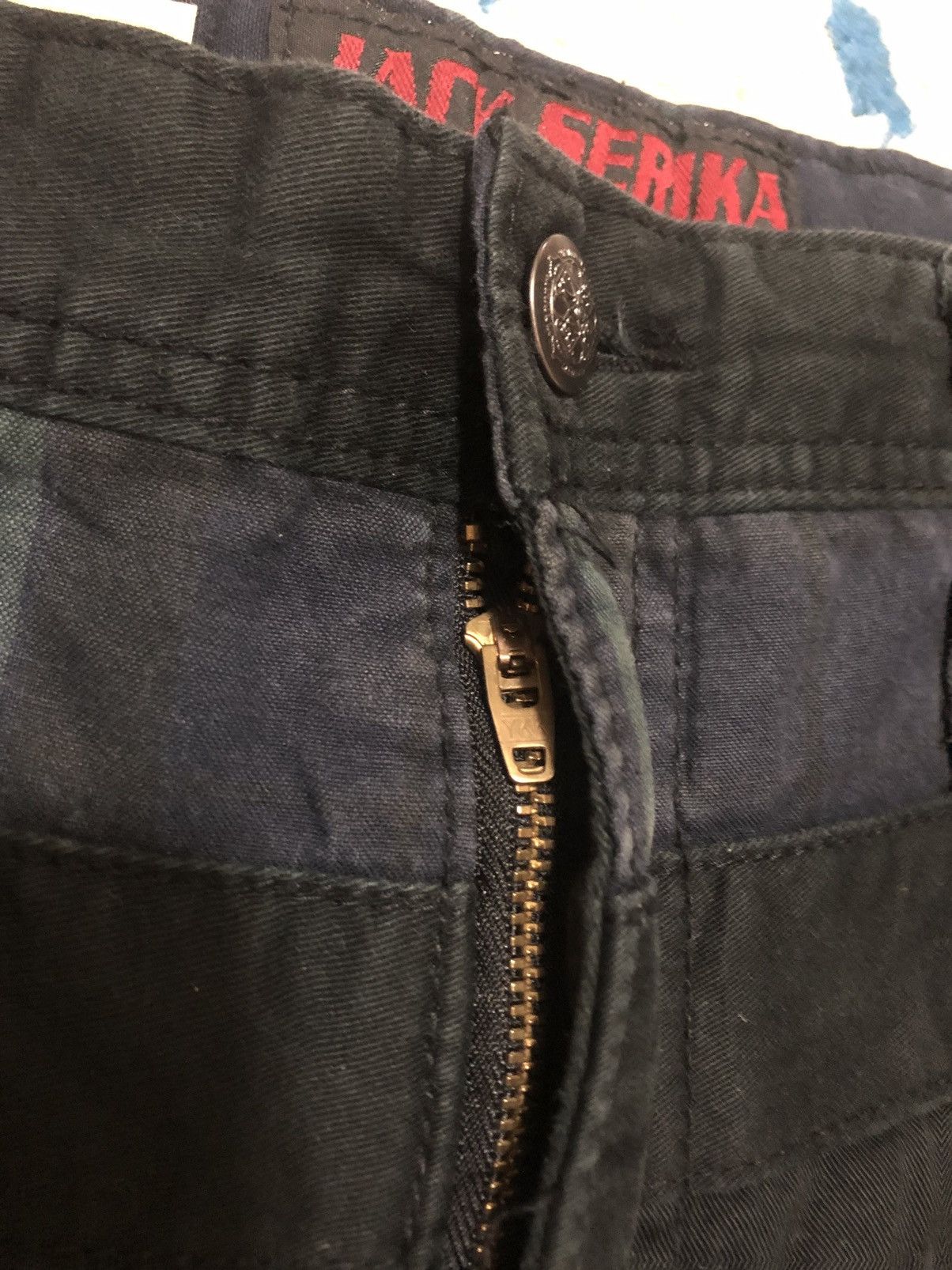 Japanese Brand 🔥 Vintage JACK SERIKA Double Waist Jeans Size US 32 / EU 48 - 8 Thumbnail