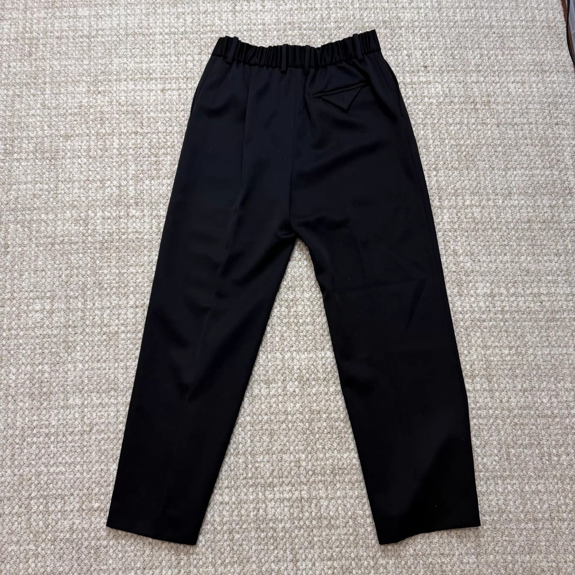 Bottega Veneta Bottega Veneta FW23 Black Straight Suit Trousers Men 50 Size US 34 / EU 50 - 2 Thumbnail