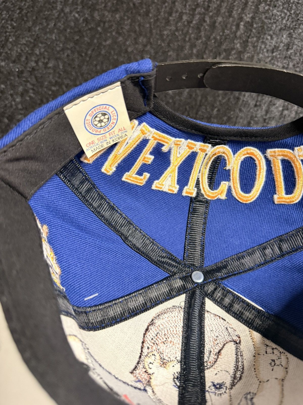 Other Vintage team mexico soccer big logo snapback hat Size ONE SIZE - 6 Thumbnail