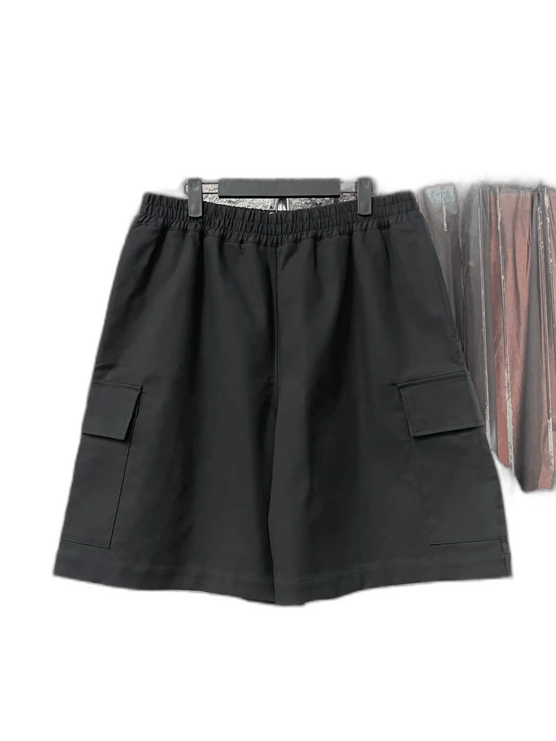 Bottega Veneta Bottega Veneta Black Pocket Cargo Shorts-yf Size US 44 / EU 60 - 1 Thumbnail