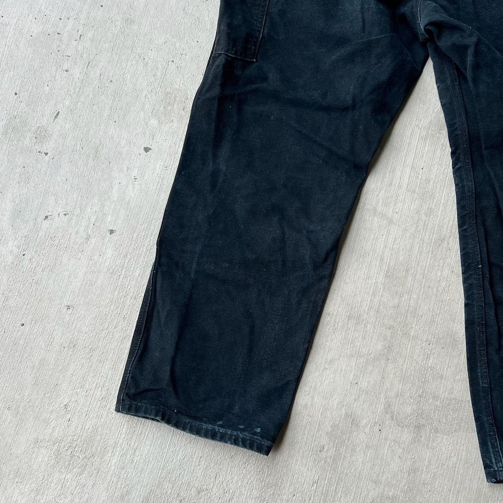 Carhartt × Vintage Carhartt black double knee work wear carpenter pants Size US 32 / EU 48 - 10 Thumbnail