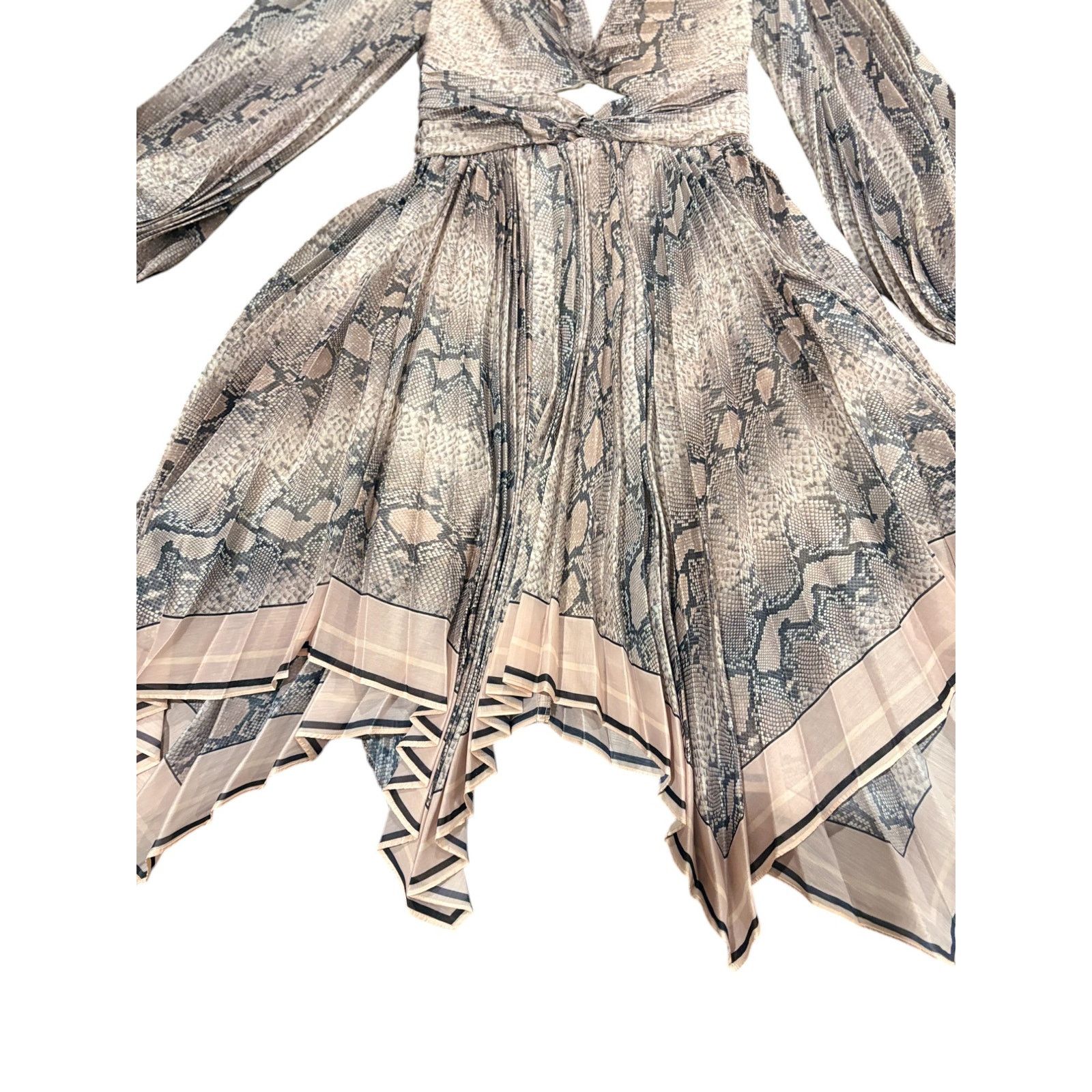 Zimmermann ZIMMERMANN Altered Corsage Pleated Asymmetric Dress 0 Size XS / US 0-2 / IT 36-38 - 9 Thumbnail