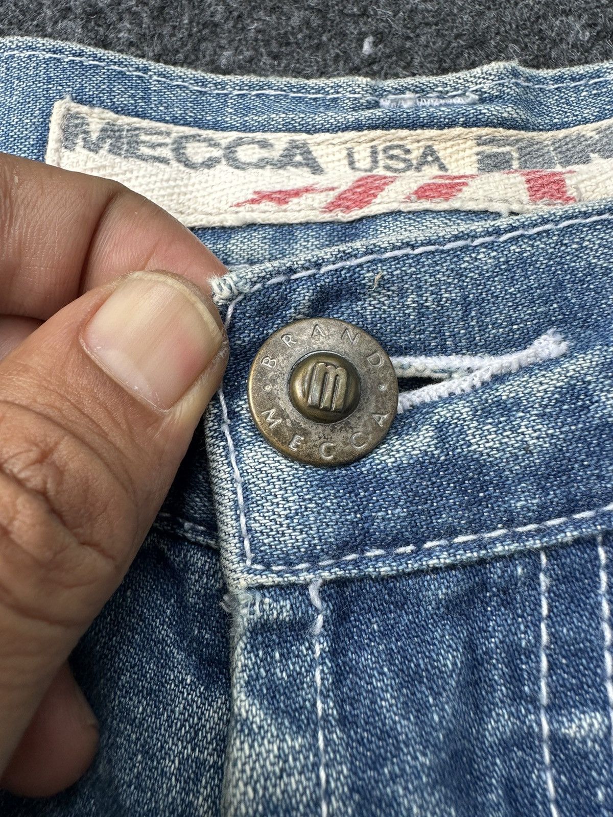 Dogtown × JNCO × Mecca Mecca Usa Baggy Short Denim Pant Size 36 D82 Size US 36 / EU 52 - 13 Thumbnail