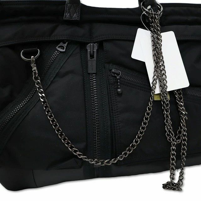 Yohji Yamamoto YOHJI YAMAMOTO POUR HOMME×PORTER 2way SHORT HELMET BAG Size ONE SIZE - 7 Thumbnail