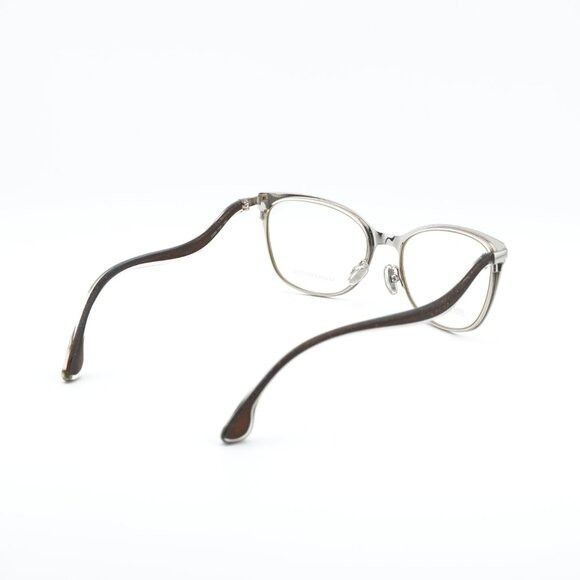 Jimmy Choo Jimmy Choo JC256 012R 00 Eyeglasses Brown/Silver 53mm Frame Size ONE SIZE - 4 Thumbnail