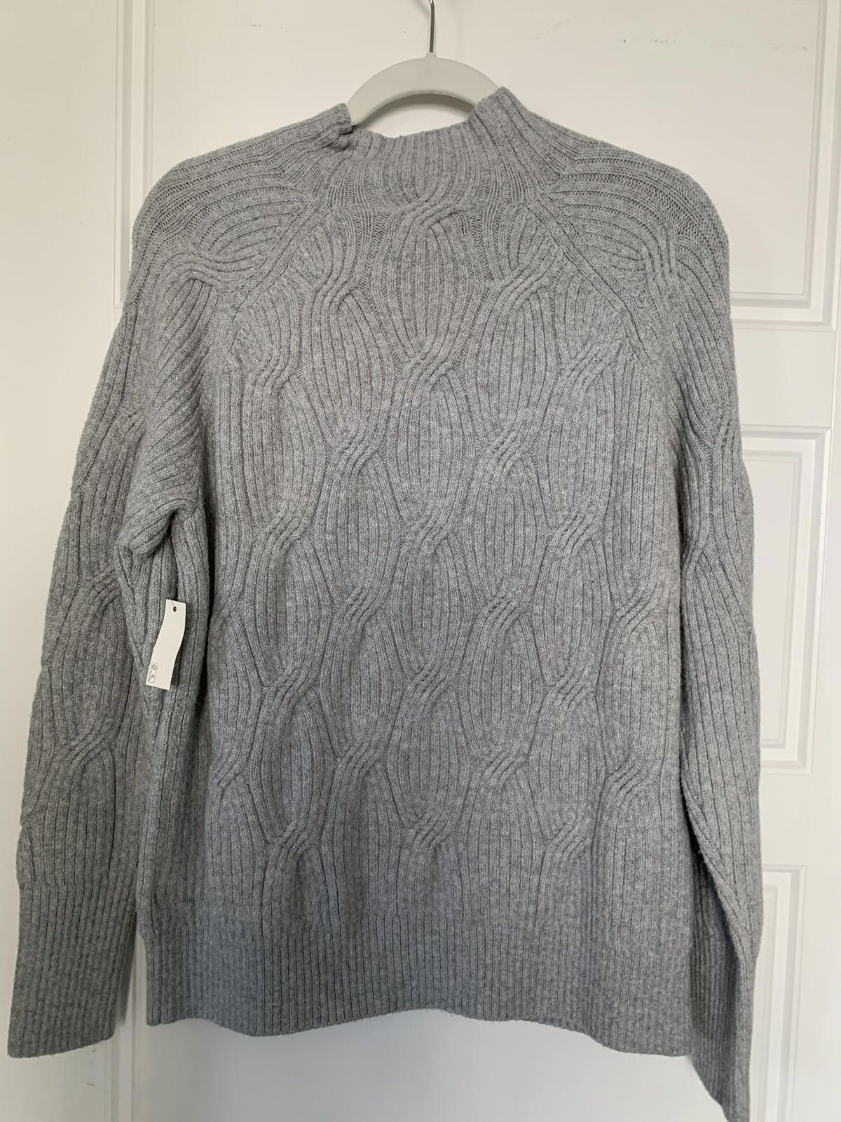 Other Cable Sweater Mock Neck Size L / US 10 / IT 46 - 3 Thumbnail