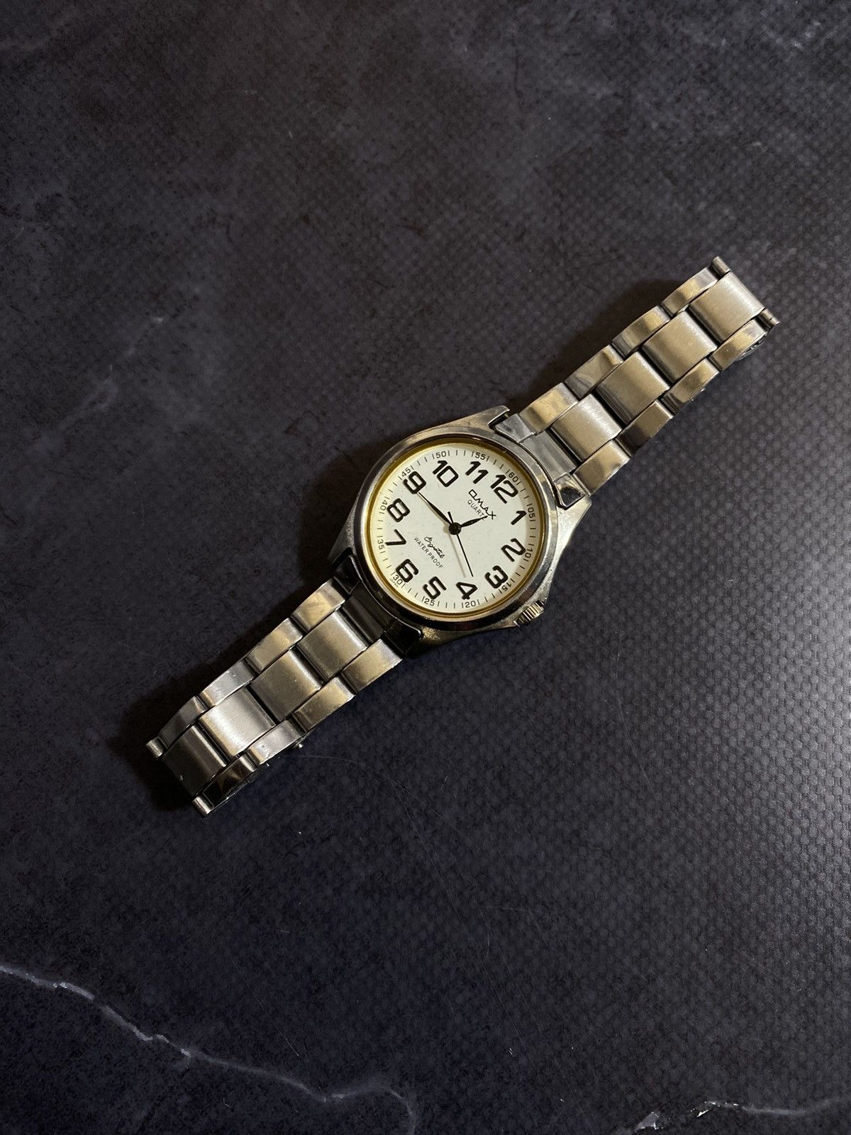 Japanese Brand × Vintage Omax Classic White Dial Quartz Watch Japanese Brand Size ONE SIZE - 5 Thumbnail