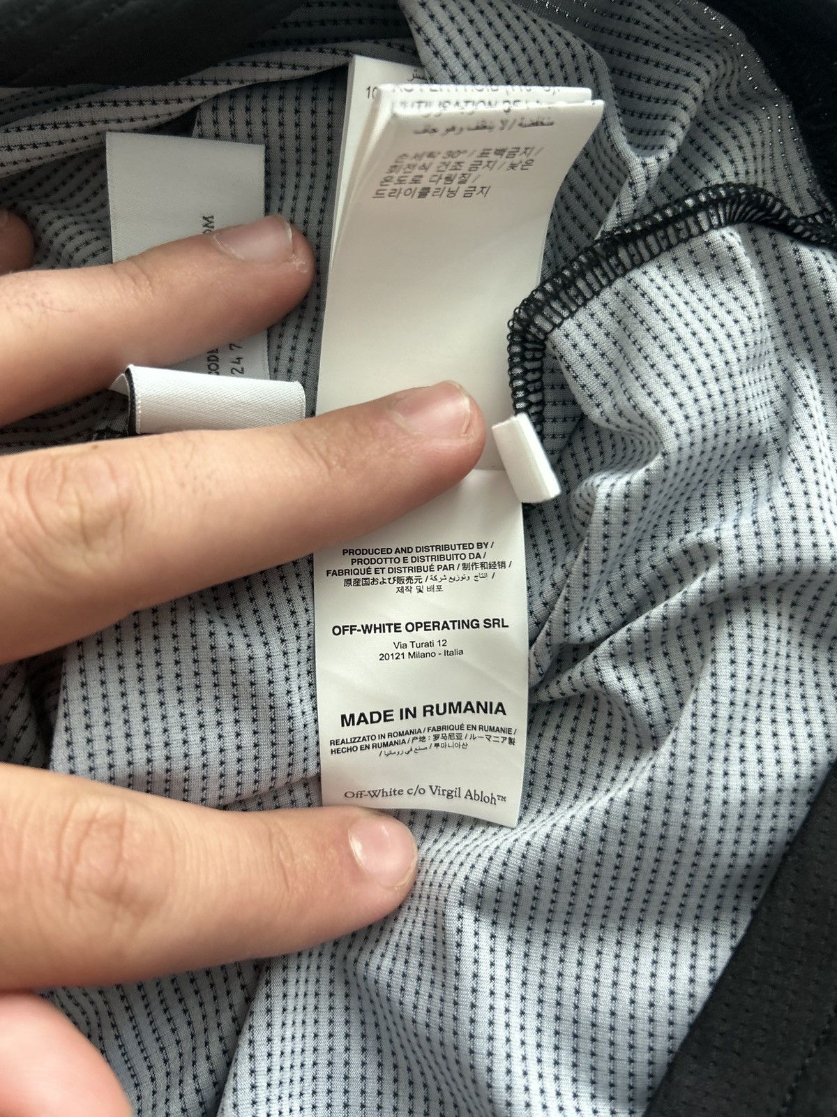 Off-White Off White Active Short Sleeve Mesh Tee Size US M / EU 48-50 / 2 - 6 Thumbnail