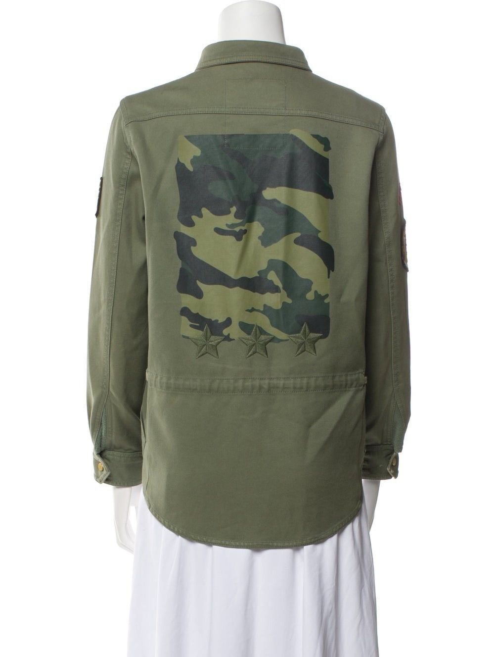 Zadig & Voltaire Zadig & Voltaire Military Utility Jacket Green Army Style Size M / US 6-8 / IT 42-44 - 4 Thumbnail