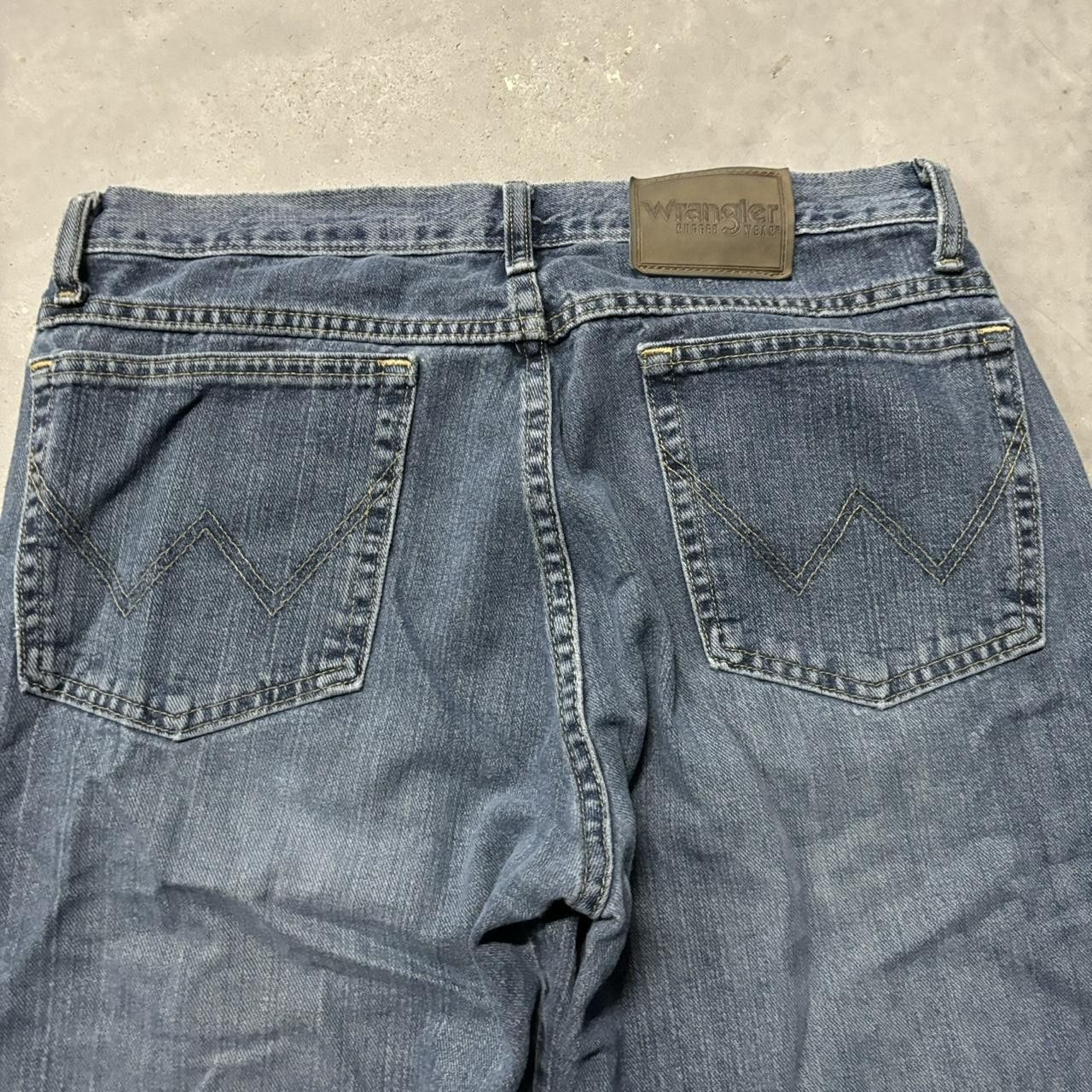 Japanese Brand × Vintage Crazy Vintage Y2K/2000s Grunge Medium Wash Denim Jeans! Size US 32 / EU 48 - 7 Thumbnail