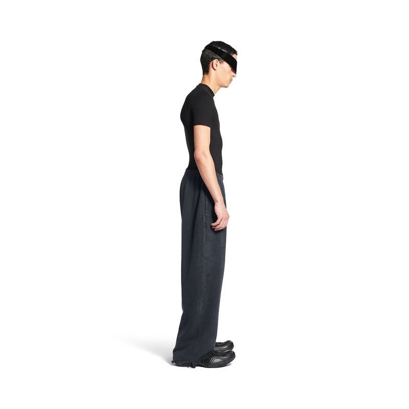 Balenciaga o1tr1nto0526 Nail Polish Cropped Sweatpants & Joggers Black Size US 26 / EU 42 - 3 Thumbnail