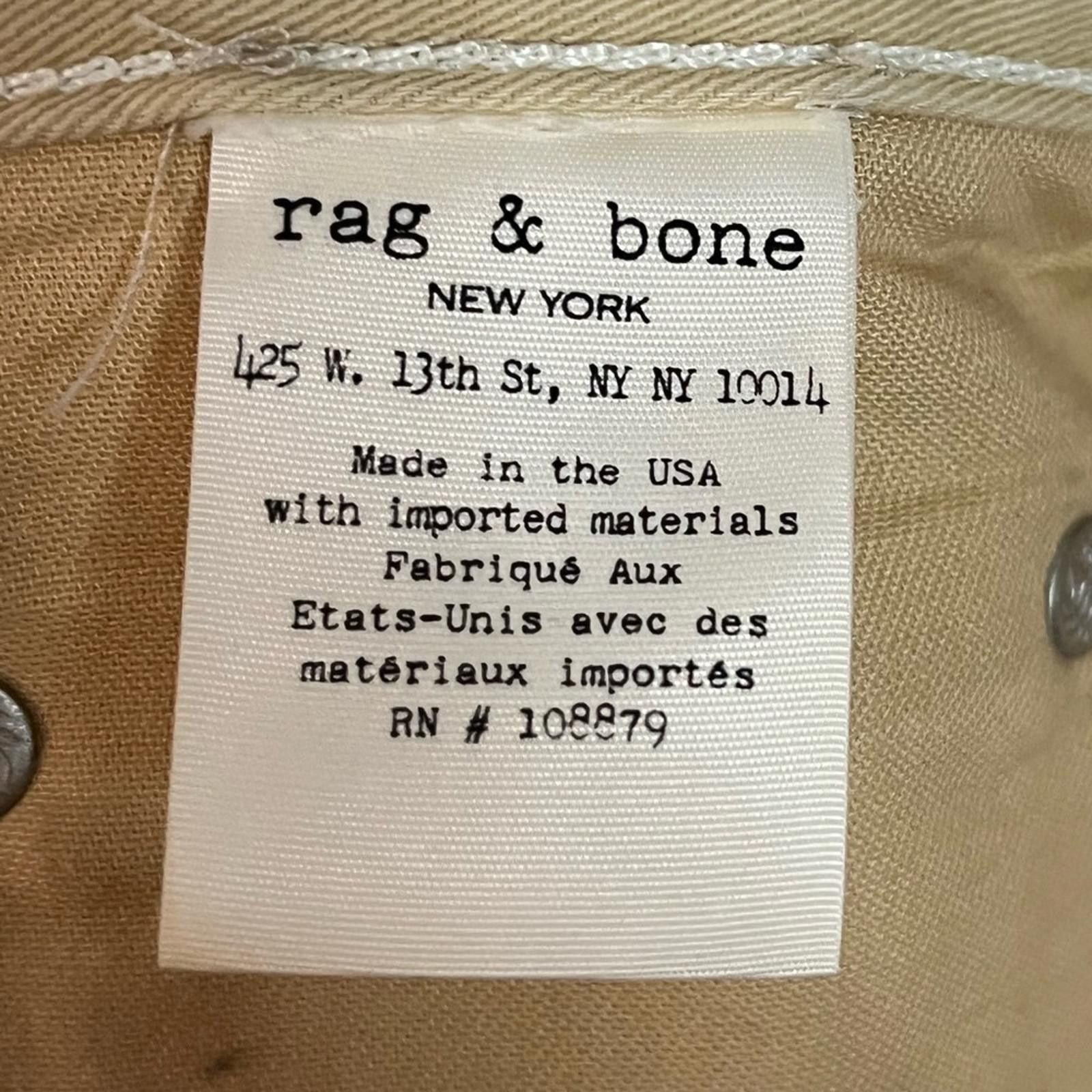 Rag & Bone Rag & Bone Maya High-Rise Ankle Slim Jeans - 31 Size 31" - 8 Thumbnail