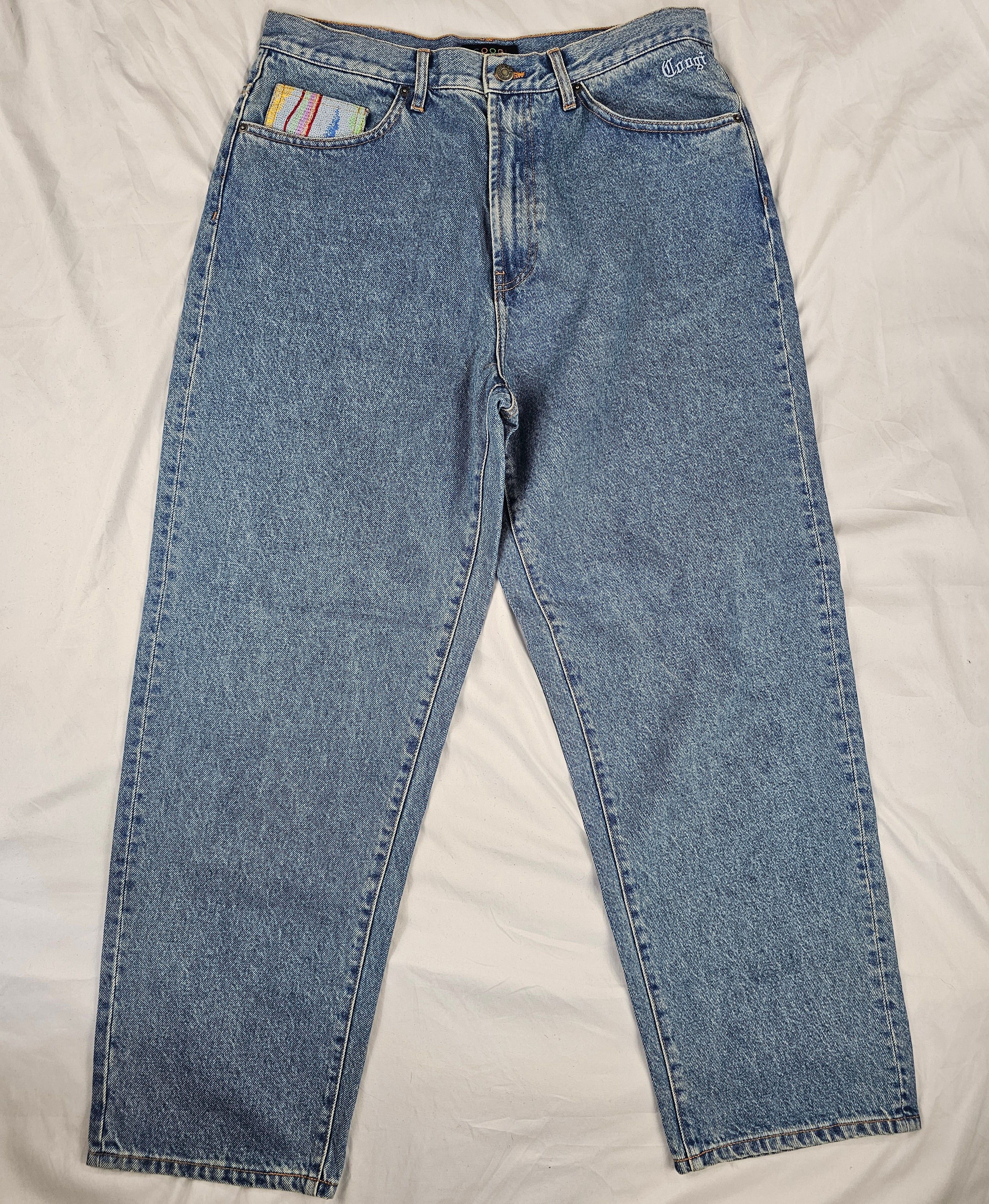 Coogi × Supreme Supreme x Coogi Baggy Jeans Blue SS23 Size 32 US 