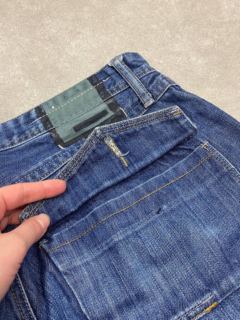 Katharine Hamnett London Vintage Hamnett Denim West Coast State Baggy Pants Size US 34 / EU 50 - 16 Thumbnail