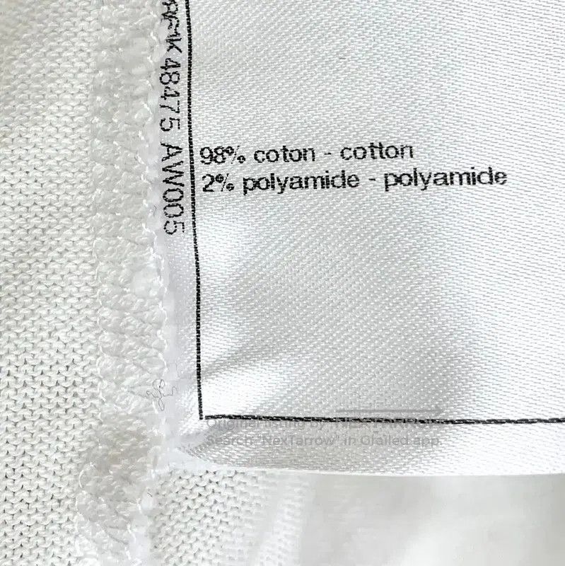 Chanel Chanel White Cotton T-Shirt for Women . Size XXS / US 00 / IT 34 - 8 Thumbnail
