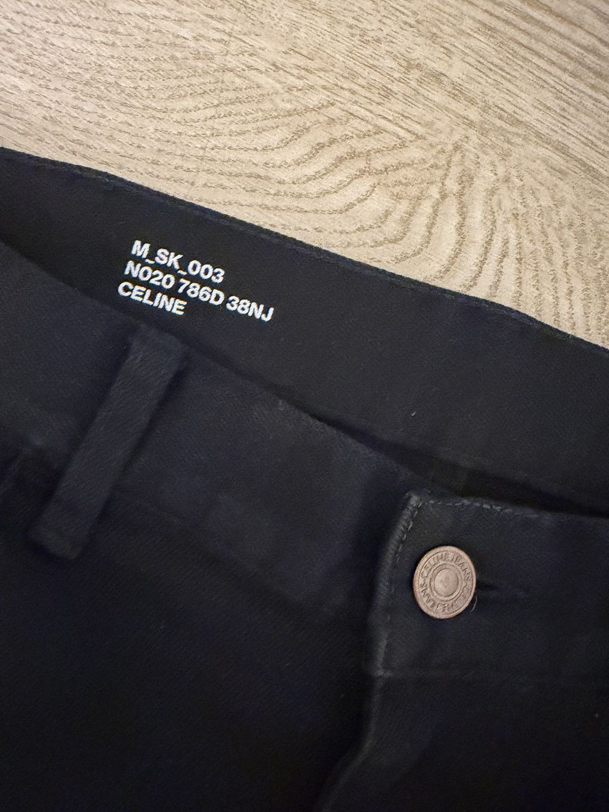 Celine Celine SS19 M_SK_003 NJ pure black denim Size US 29 - 3 Thumbnail