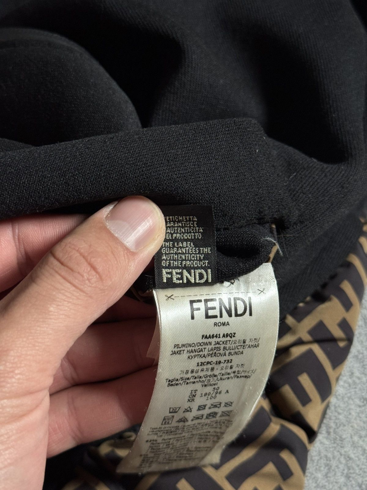 Fendi Fendi FF Zucca Monogram Hooded Down Puffer Jacket Mens IT 50 Size US M / EU 48-50 / 2 - 11 Thumbnail