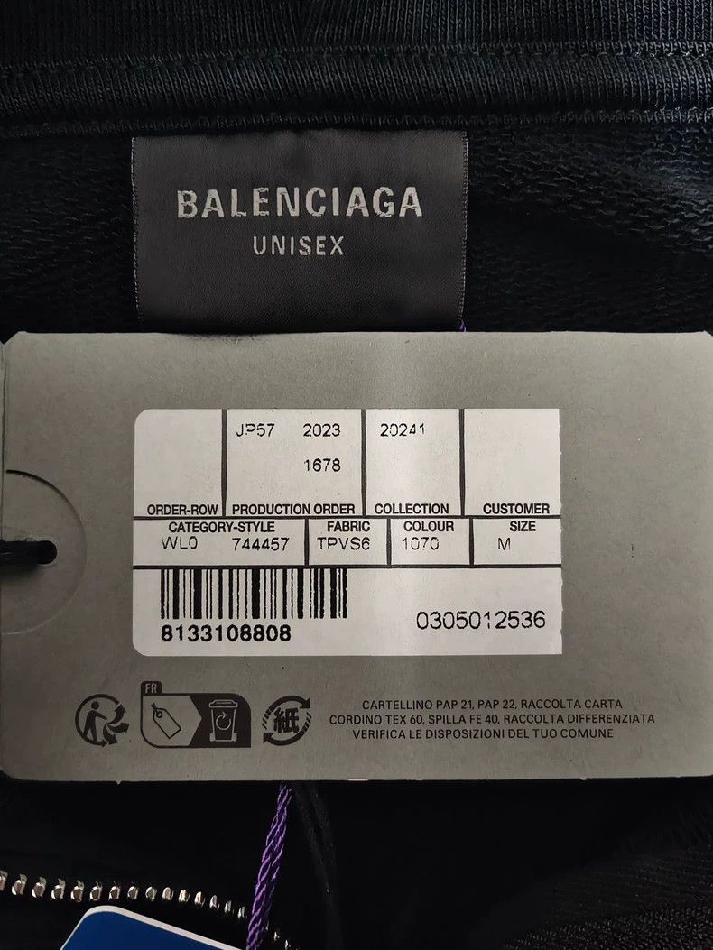 Balenciaga Balenciaga Manchester United Zip-Up Hoodie-2507 Size US M / EU 48-50 / 2 - 4 Thumbnail