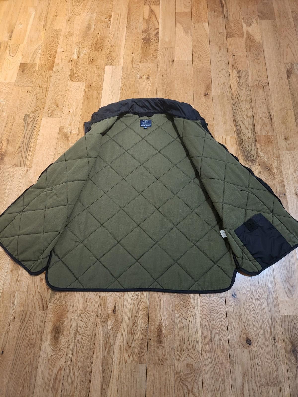 J.Crew J.Crew Black Men's Vest Quilted Full Zip Pockets Men's L Size US L / EU 52-54 / 3 - 3 Thumbnail