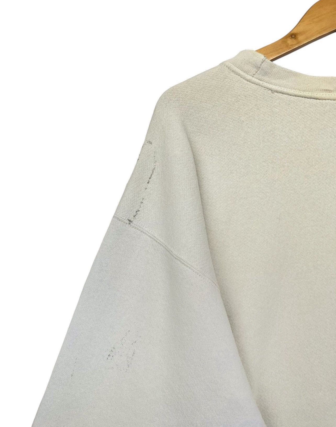 Nike Vintage Nike Swoosh Baggy Sunfaded Distressed Sweatshirt Size US XL / EU 56 / 4 - 7 Thumbnail
