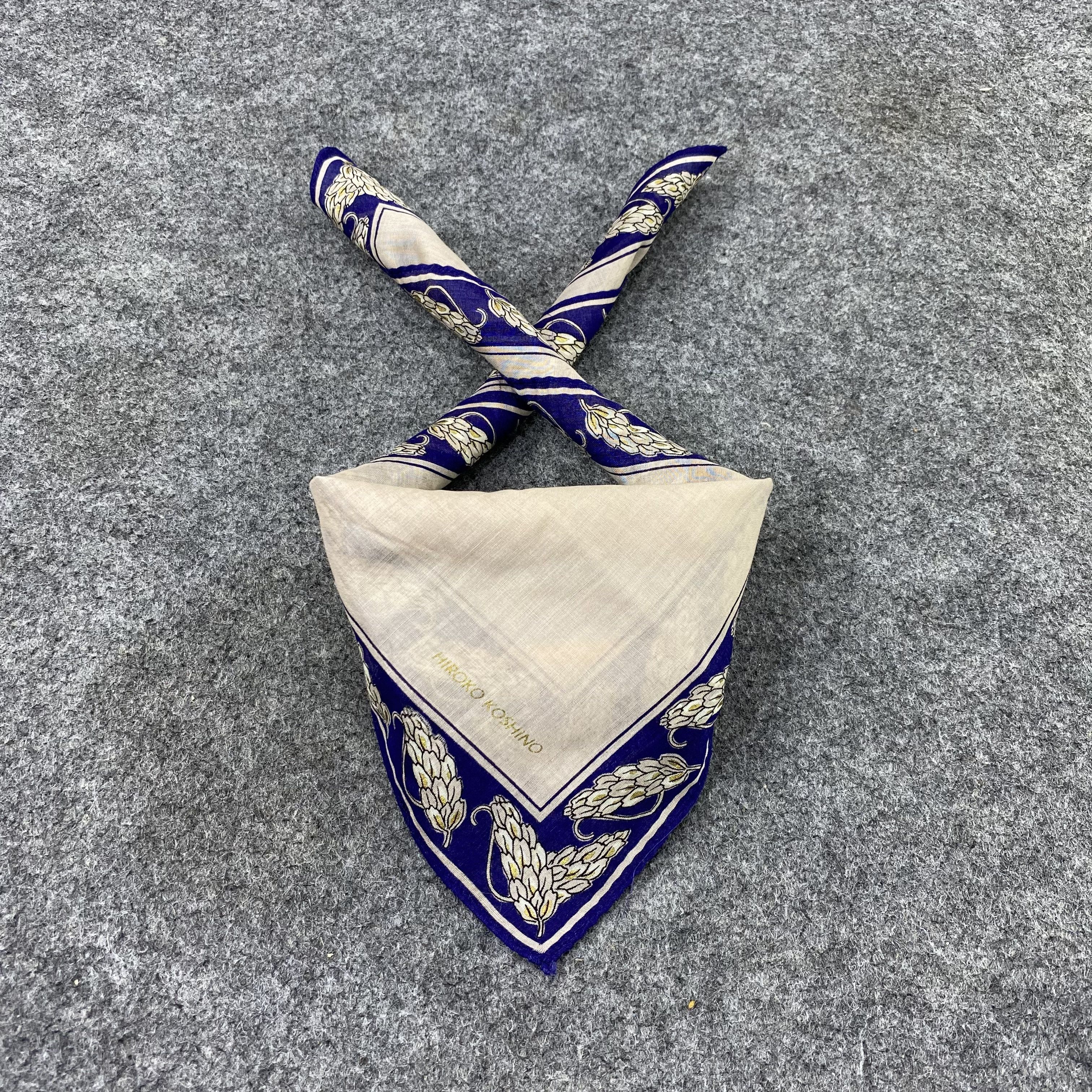 Hiroko Koshino Homme Hiroko Koshino Handkerchief / Bandana / Neckerchief-B1486 Size ONE SIZE - 2 Thumbnail