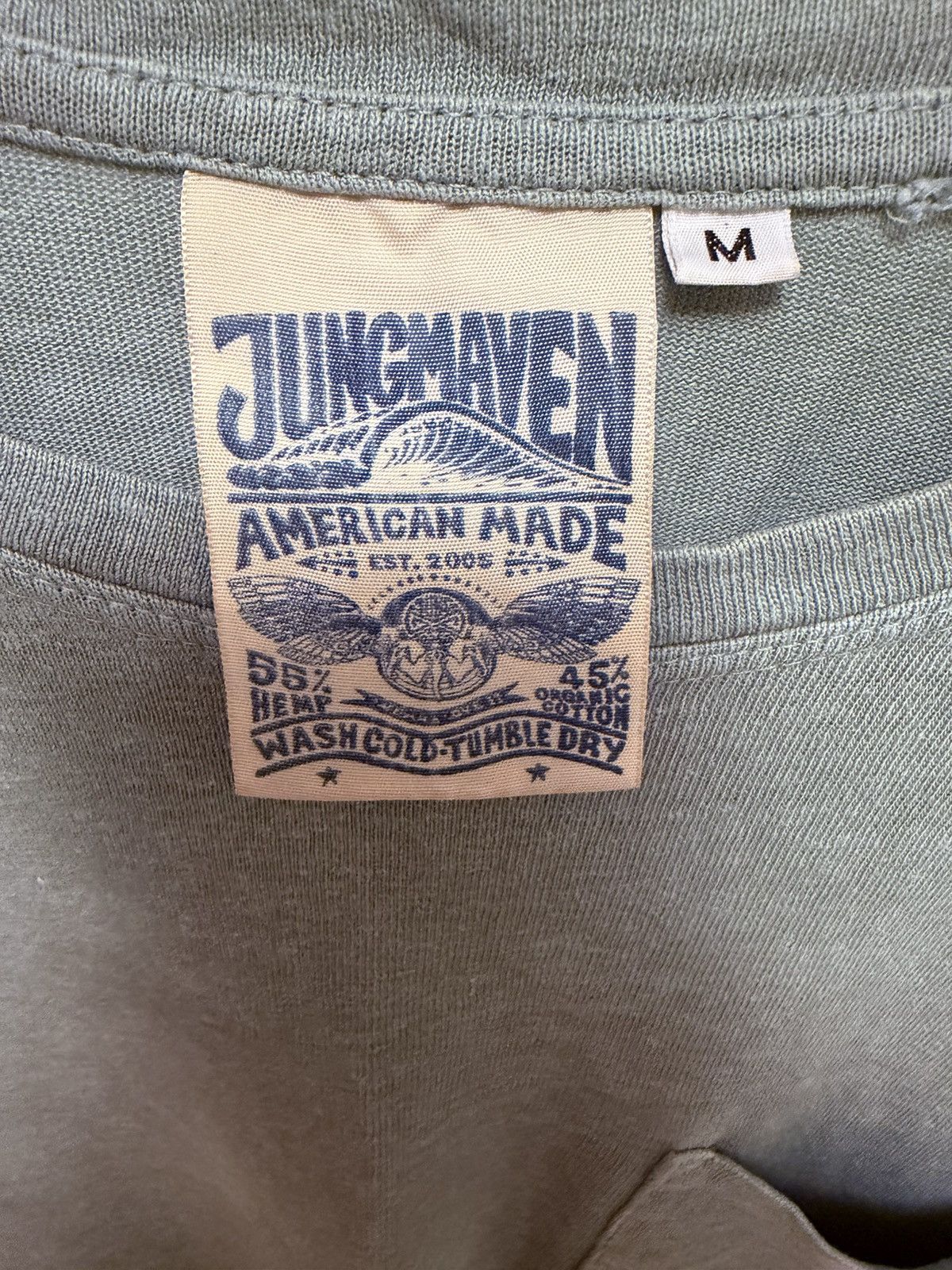Jungmaven Jungmaven Long Sleeve Pocket T-Shirt Size US M / EU 48-50 / 2 - 2 Thumbnail