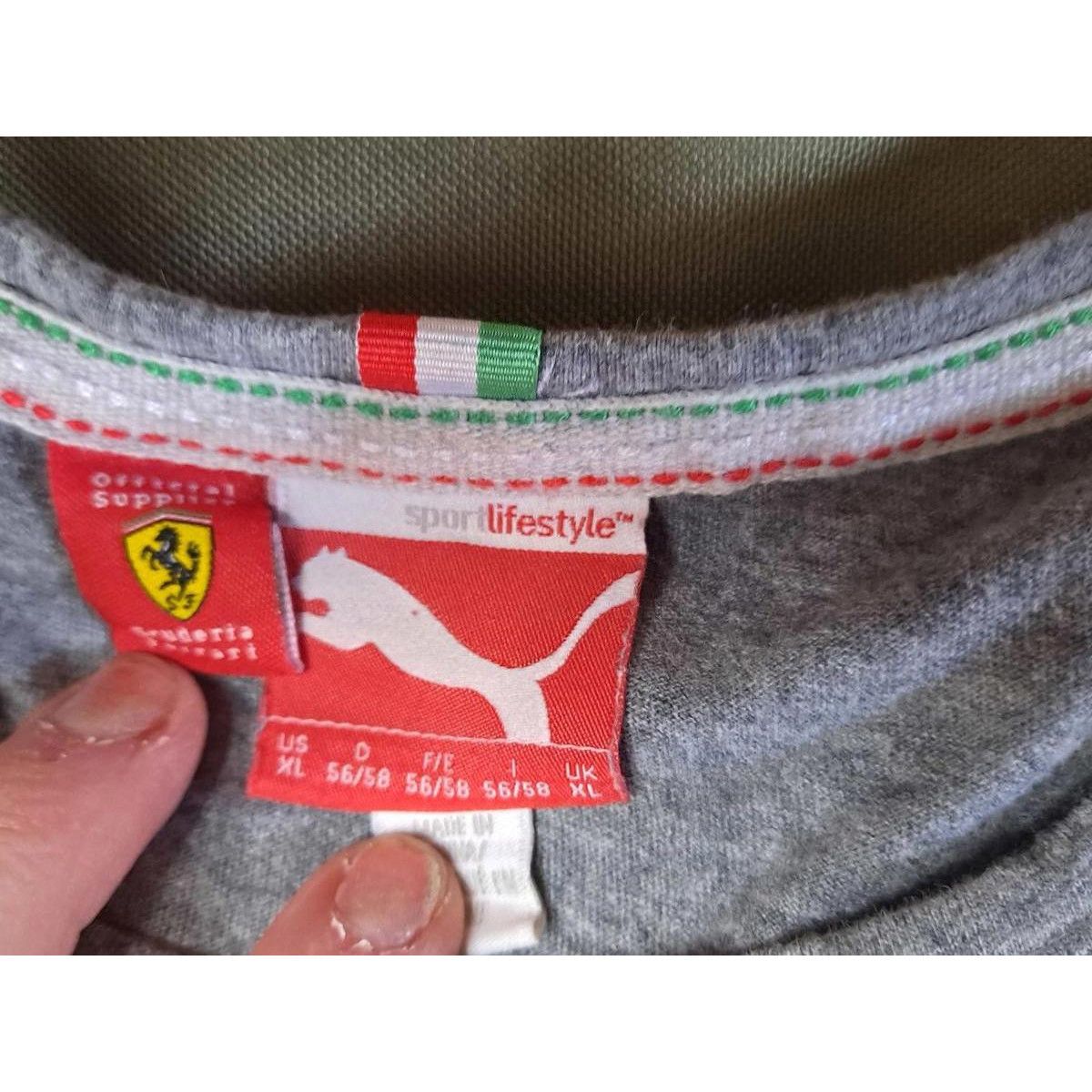 Puma Puma Ferrari Shirt With Puma and Ferrari Logos on Sleeves Size US XL / EU 56 / 4 - 3 Thumbnail