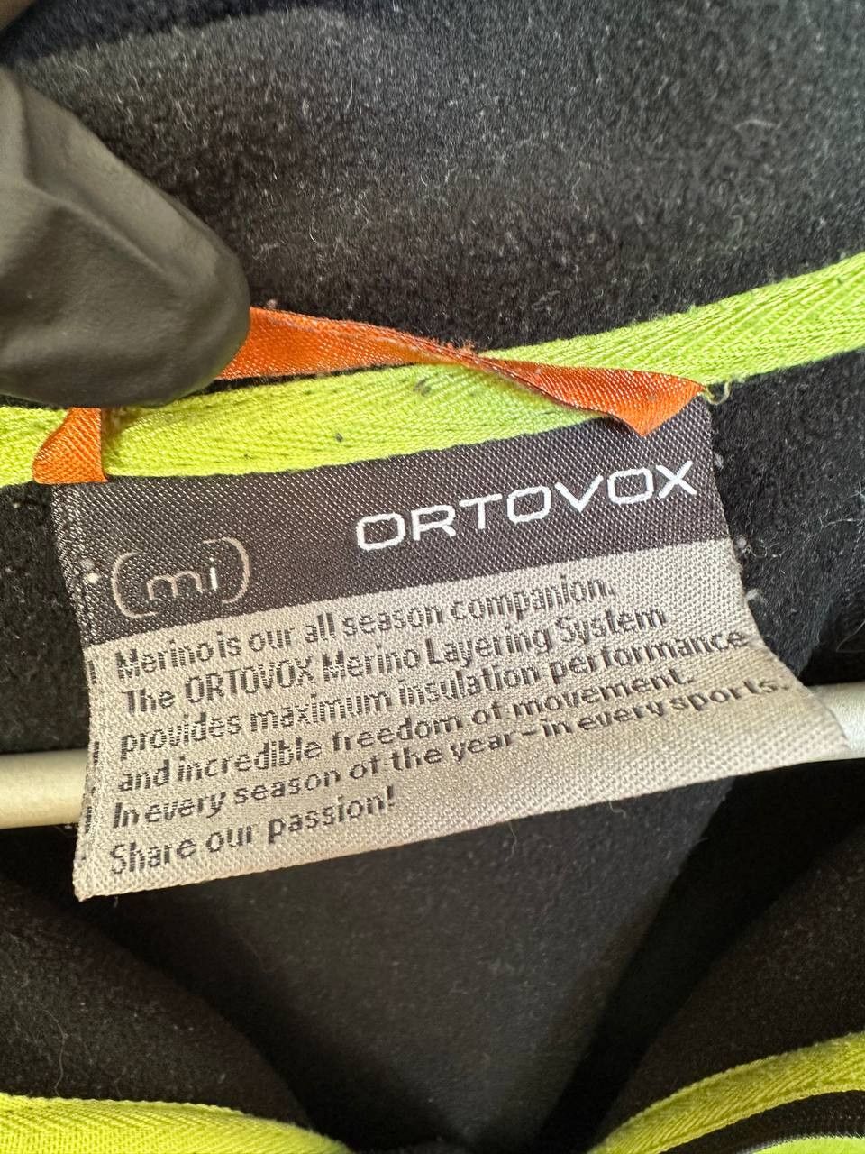 ORTOVOX Ortovox Merino Wool Layering System Track Jacket Long Sleeve Size US M / EU 48-50 / 2 - 14 Thumbnail