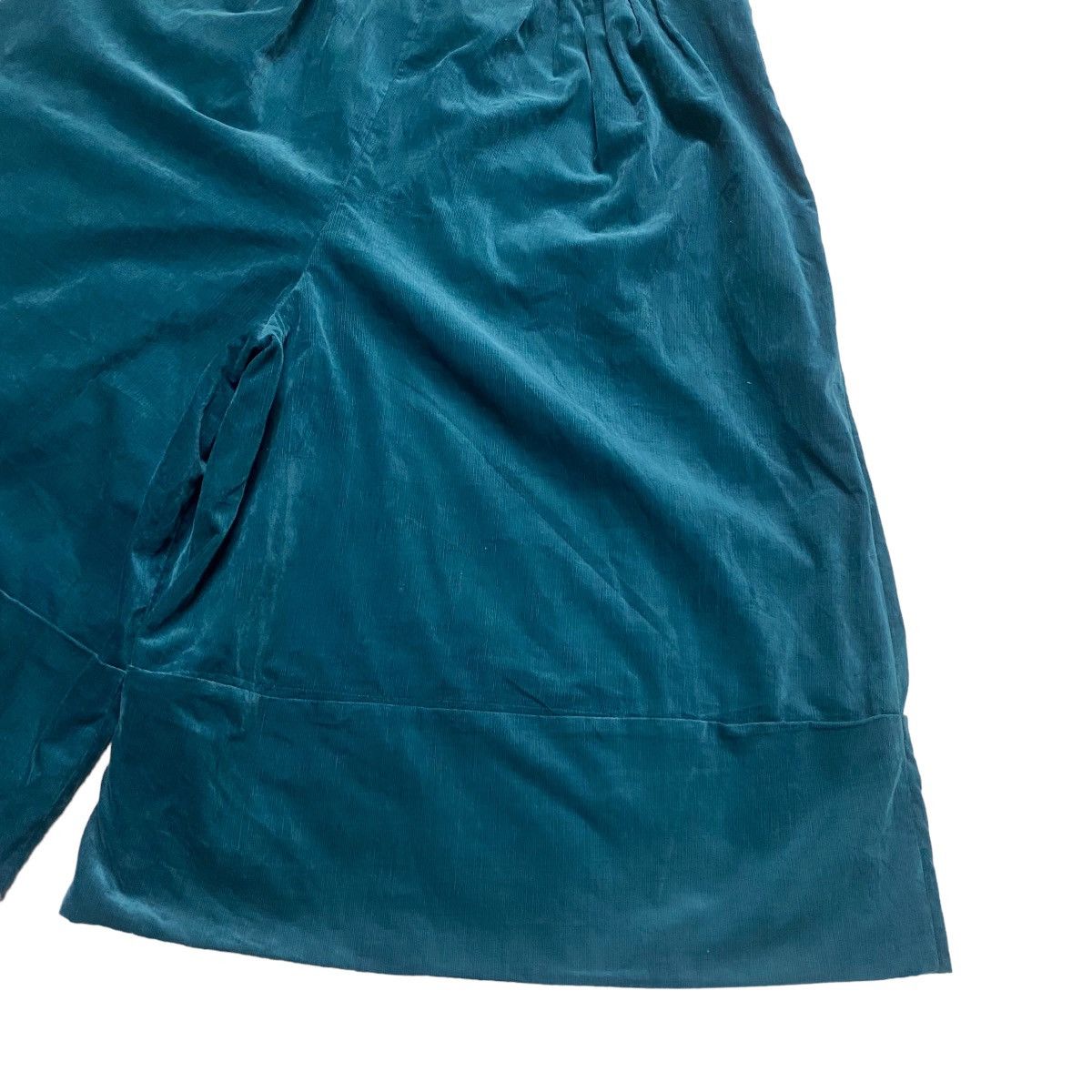 Issey Miyake Sunao kuwahara Velvet Pleated Hakama Pants Cropped Size 30" / US 8 / IT 44 - 10 Thumbnail