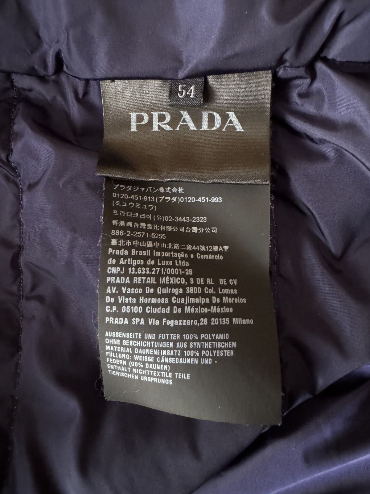 Prada 🔥🔥 Prada Blue Nylon Gabardine Vest Size US L / EU 52-54 / 3 - 10 Thumbnail