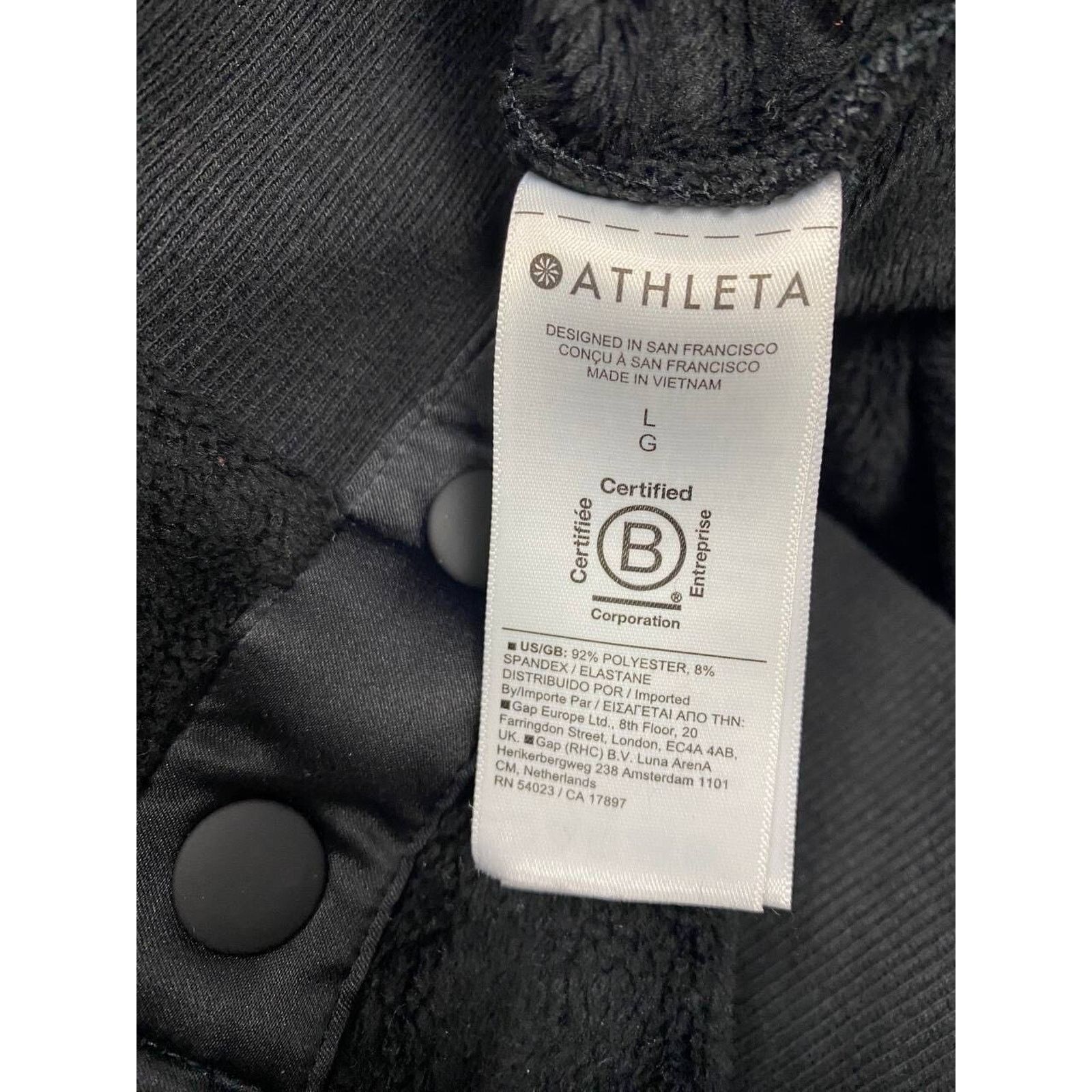 Athleta Athleta Women Cozy Karma Recover Snap Sherpa TOP L A000689 Size L / US 10 / IT 46 - 7 Thumbnail