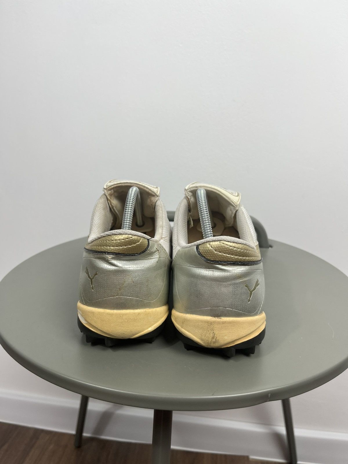 Puma Vintage Puma Gold White Soccer Shoes Size 40 (25.5 cm) Size US 7.5 / EU 40-41 - 6 Thumbnail