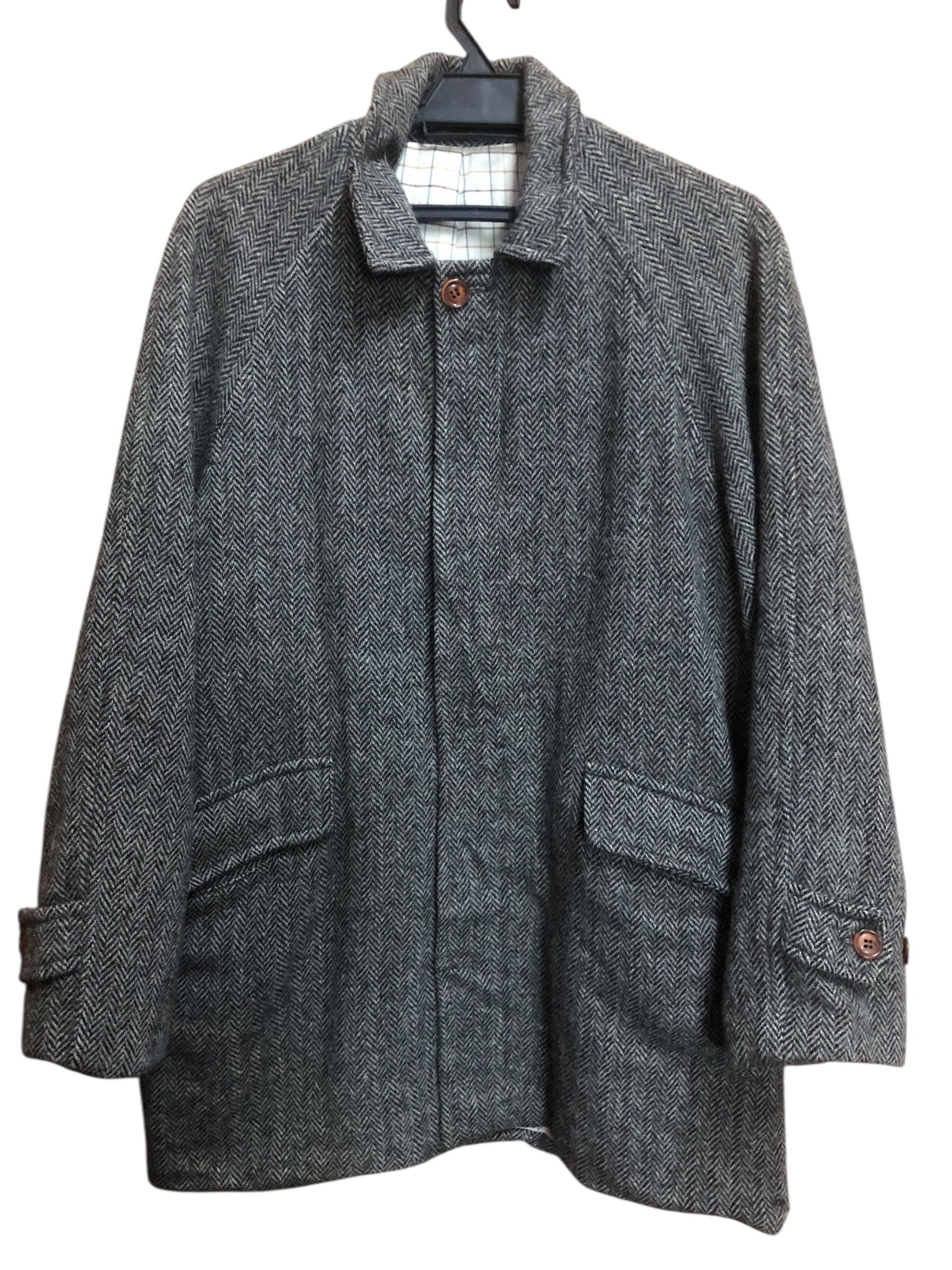 Harris Tweed Vintage Kingswood New york USA Harris Tweed Wool Jacket Size US M / EU 48-50 / 2 - 1 Thumbnail
