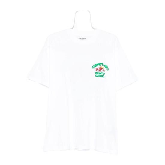 Carhartt CARHARTT Men T-Shirts I035195 02XX WHITE Size US S / EU 44-46 / 1 - 1 Thumbnail