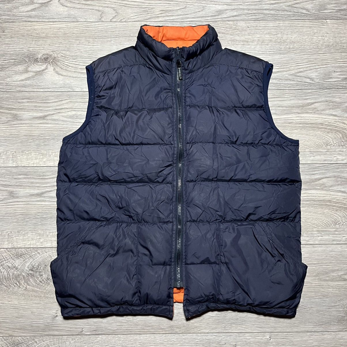 Emporio Armani Armani Vest Goose Down Nylon Reversible Vest Jacket Orange Size US S / EU 44-46 / 1 - 7 Thumbnail