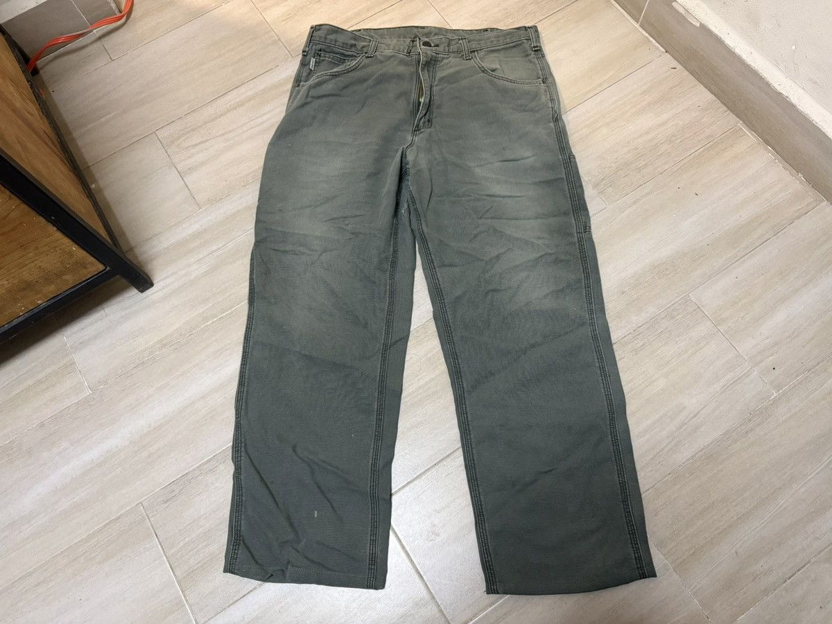 Carhartt Carhartt FR Loose Fit Pants Moss Green 36x30 Size US 36 / EU 52 - 2 Thumbnail