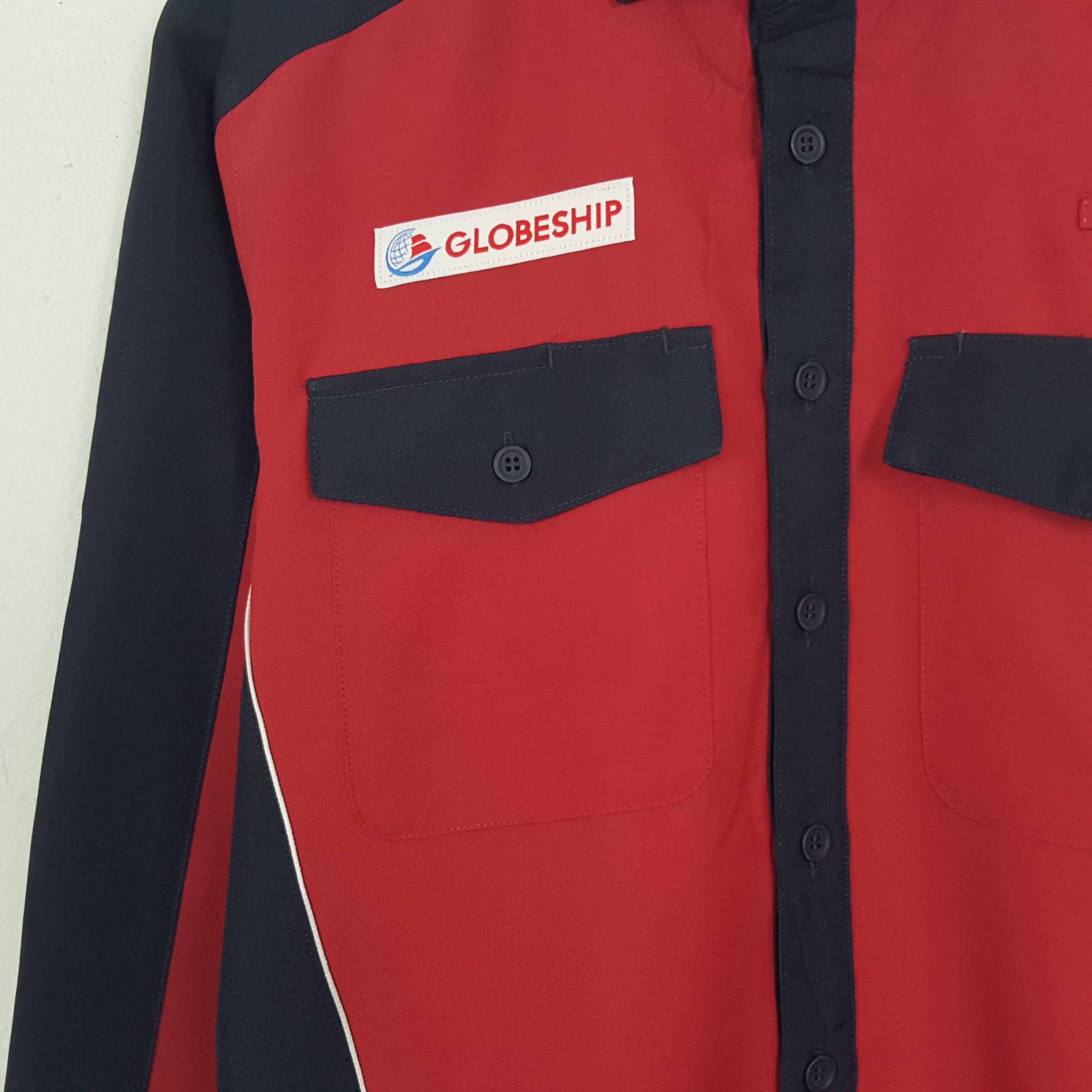 Uniform Wares × Vintage Vintage Globeship Button Up Worker Uniform Jacket Size US M / EU 48-50 / 2 - 4 Thumbnail