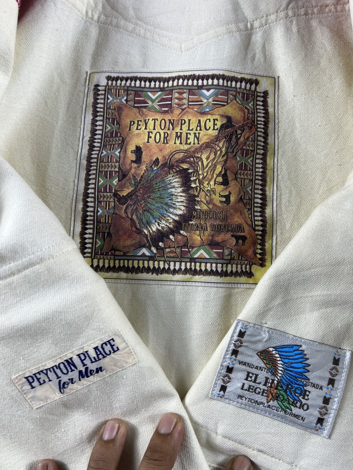 PPFM 🔥 PPFM MITOLOGIA TIERRA DOBLADA DENIM WESTERN INDIANA JACKET Size US M / EU 48-50 / 2 - 10 Thumbnail