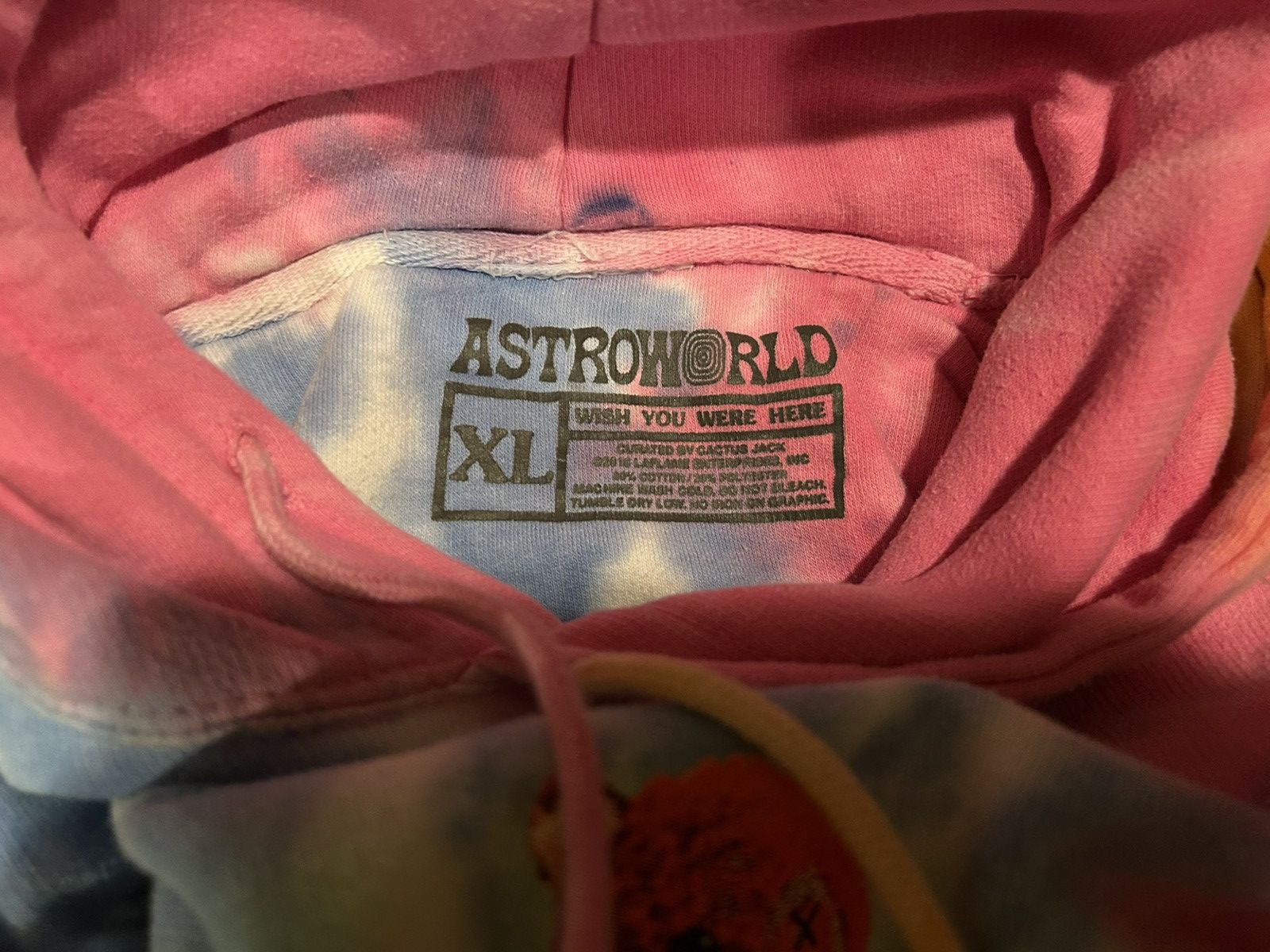 Travis Scott Travis Scott Astroworld Tour Skipping Bear Hoodie Size US XL / EU 56 / 4 - 5 Thumbnail