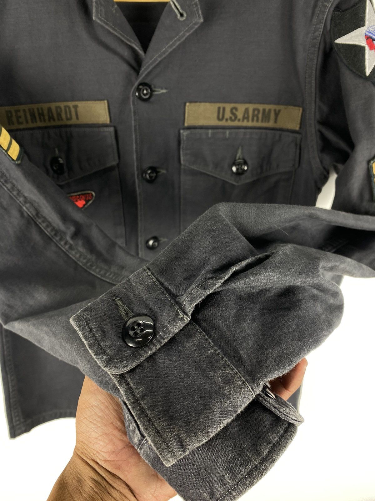 Japanese Brand Vintage Y2k Us Army seargeant iconic john lennon wearing Size US XS / EU 42 / 0 - 14 Thumbnail