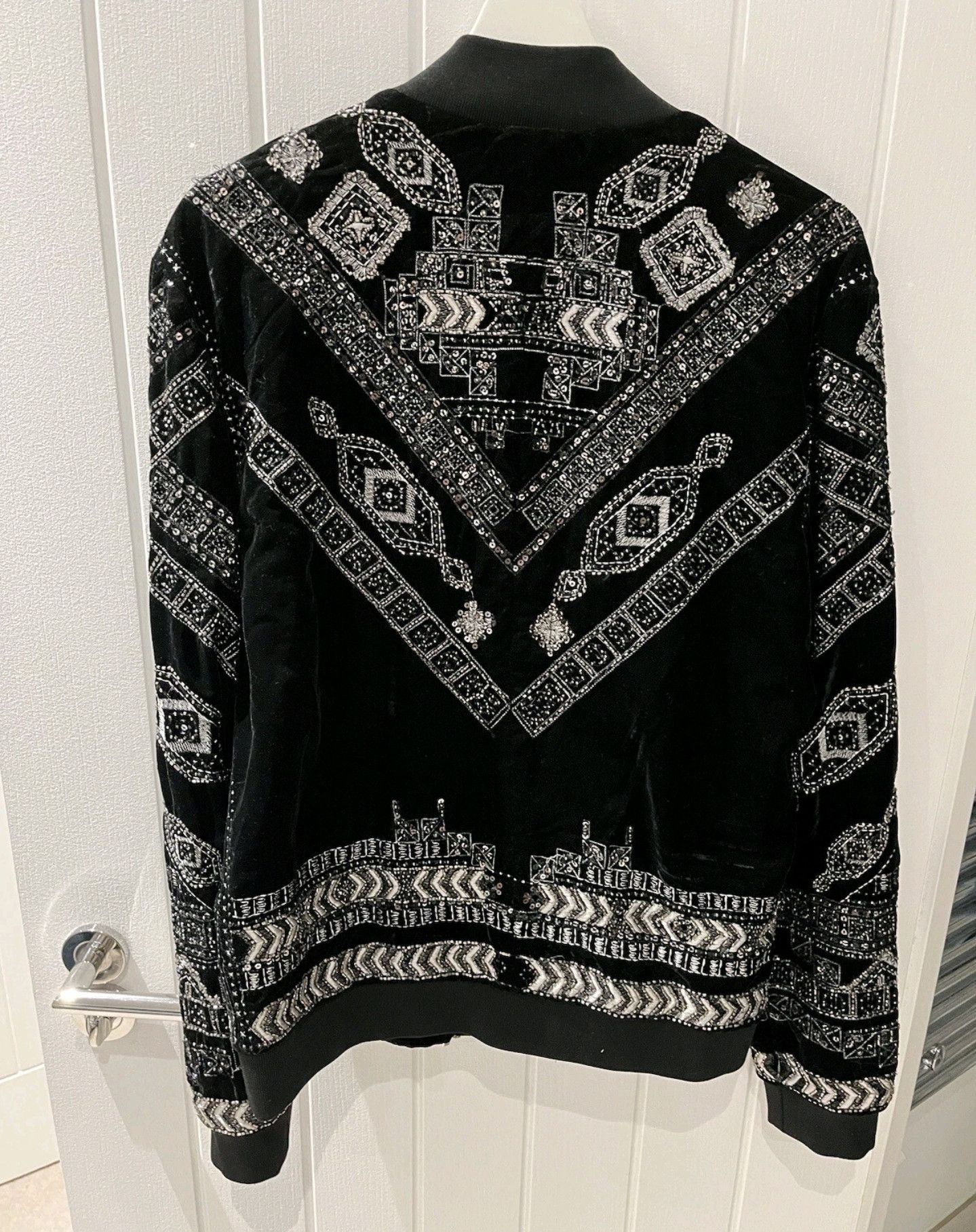 Zara Zara man velvet embroidered jacket Size US M / EU 48-50 / 2 - 2 Thumbnail