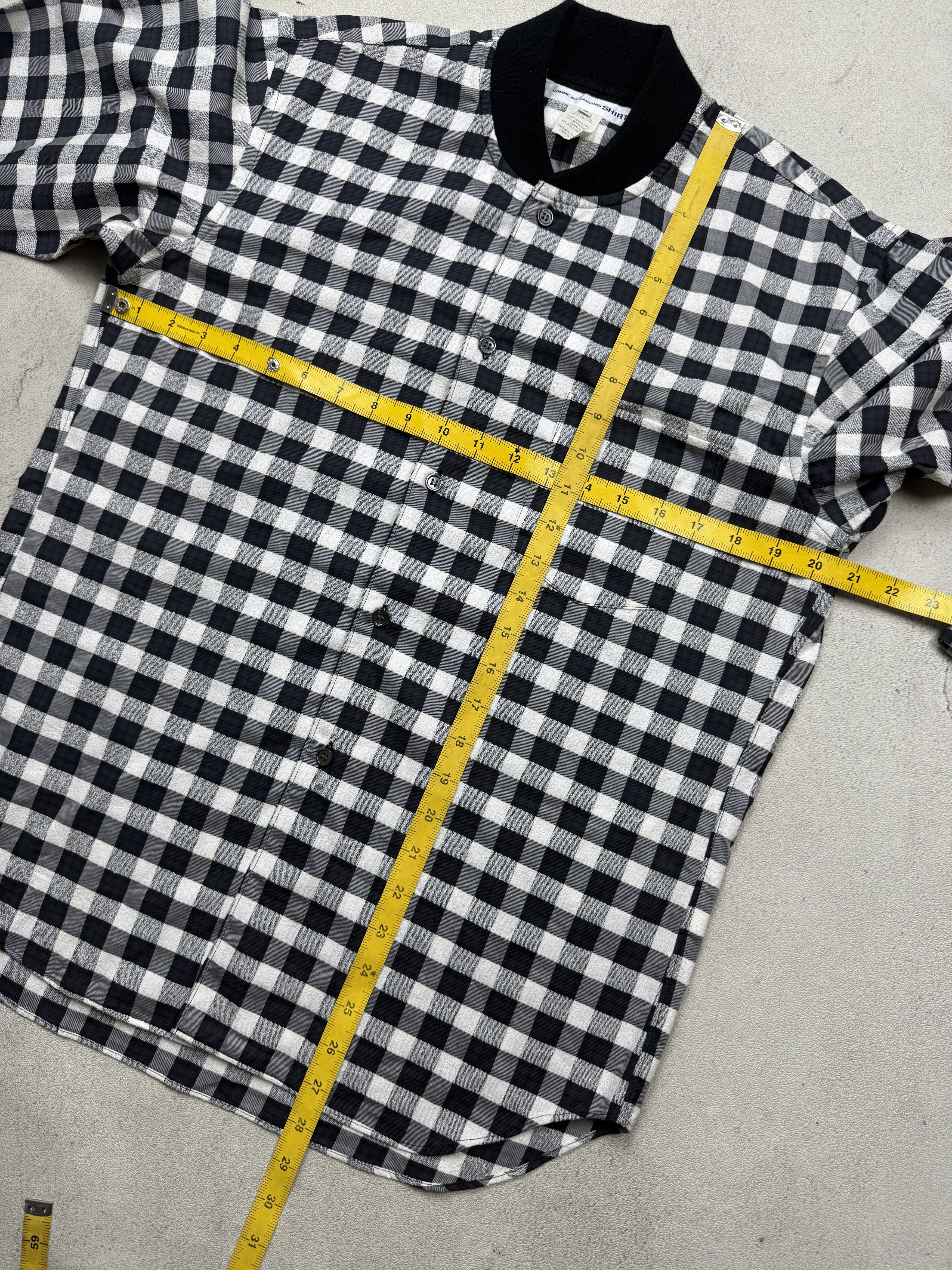 Comme des Garcons Comme des Garcons Gingham Check Long Sleeve Shirt Size US S / EU 44-46 / 1 - 7 Thumbnail