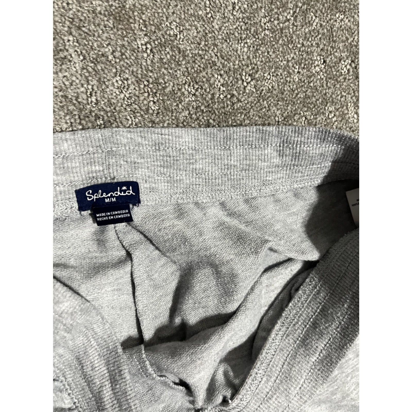 Splendid Splendid Women's Jogger Pants Graphic With Sides Gray Medium Size 32" / US 10 / IT 46 - 5 Thumbnail