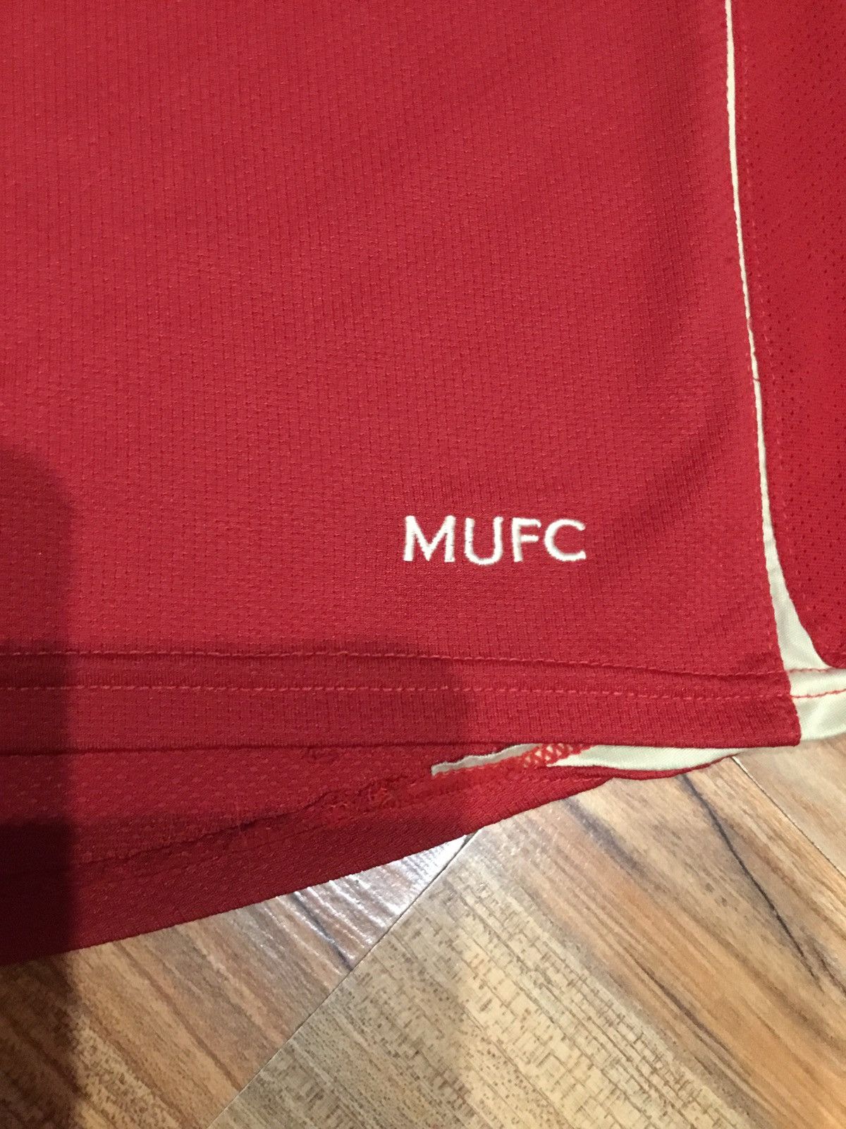 Nike MANCHESTER UNITED 2007/08Home Football Shirt Soccer Jersey Size US M / EU 48-50 / 2 - 3 Thumbnail