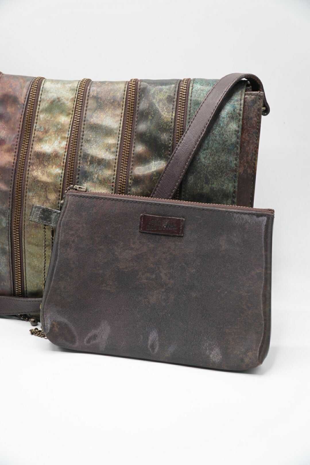 Jean Paul Gaultier Jean Paul Gaultier - FW95 “Cyber” Holographic Multi Zip Bag Size ONE SIZE - 6 Thumbnail